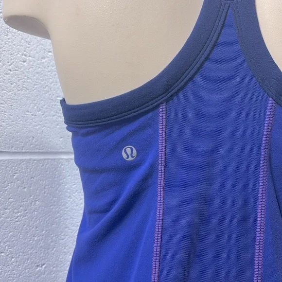 Lululemon Blue Racerback Tank Top​​​ - Picture 2 of 6
